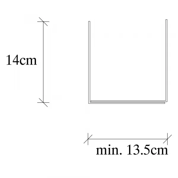 Metal Bookend Kitap tutucu 9 - Black