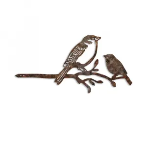Záhradná dekorácia Bird On The Branch 02 - Brown