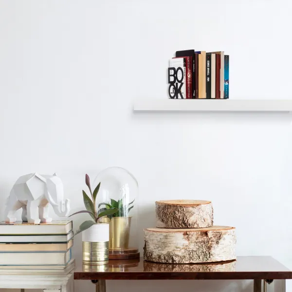 Metal Bookend Kitap tutucu 9 - Black