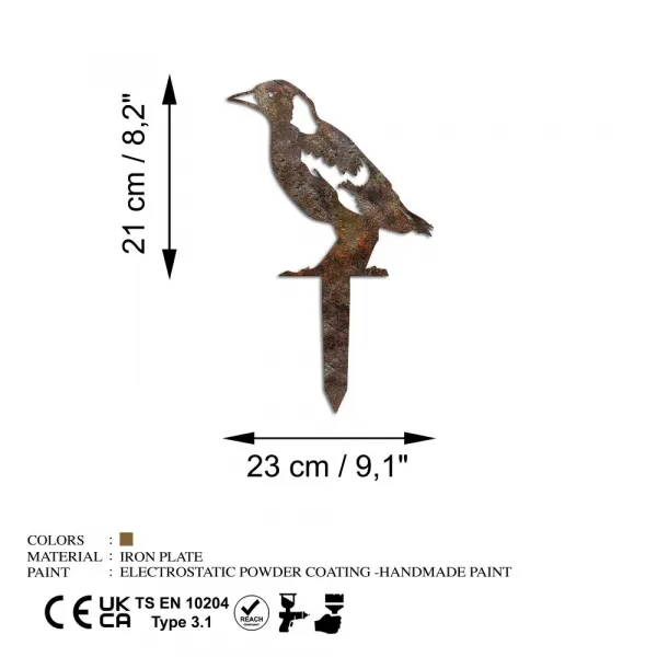 Záhradná dekorácia Bird -A 03