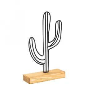 Dekoratívny predmet Cactus - Black