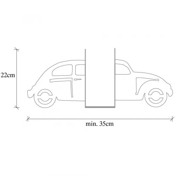 Metal Bookend Kitap tutucu 19 - Black