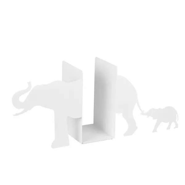 Metal Bookend Kitap tutucu 1 - White