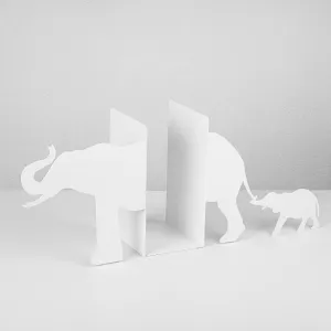 Metal Bookend Kitap tutucu 1 - White