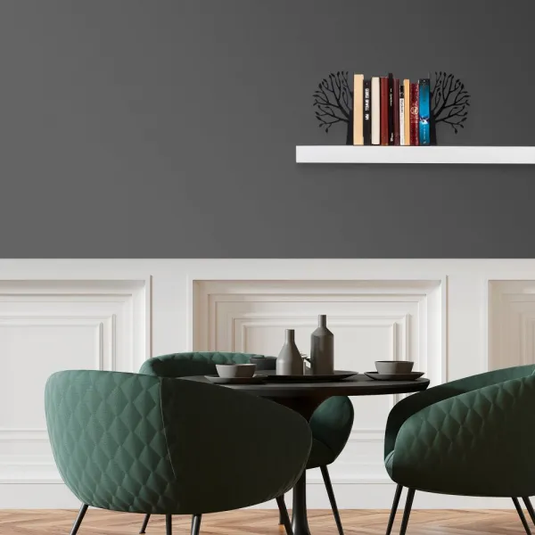 Metal Bookend Kitap tutucu 7 - Black