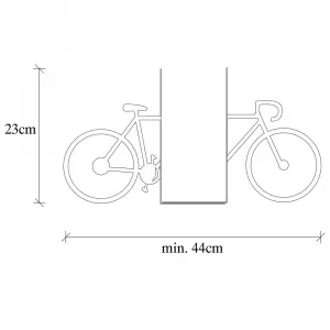 Metal Bookend Kitap tutucu 2 - Black