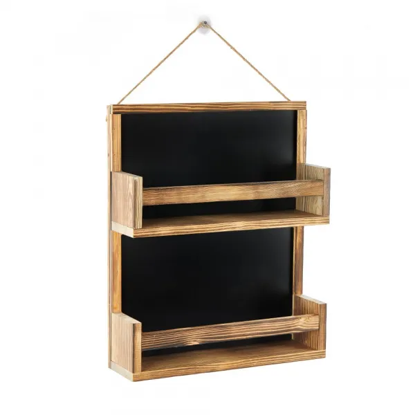 Wooden Shelf Two Layer Spice Rack