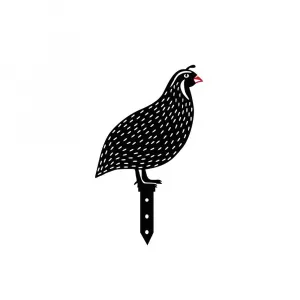 Súprava dekoratívnych kovových doplnkov do záhrady Quails