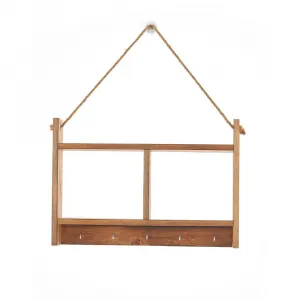 Wooden Shelf Spice Rack