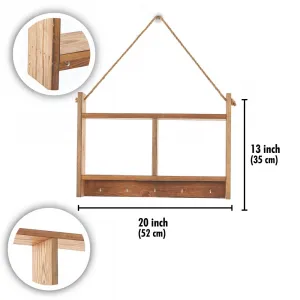 Wooden Shelf Spice Rack