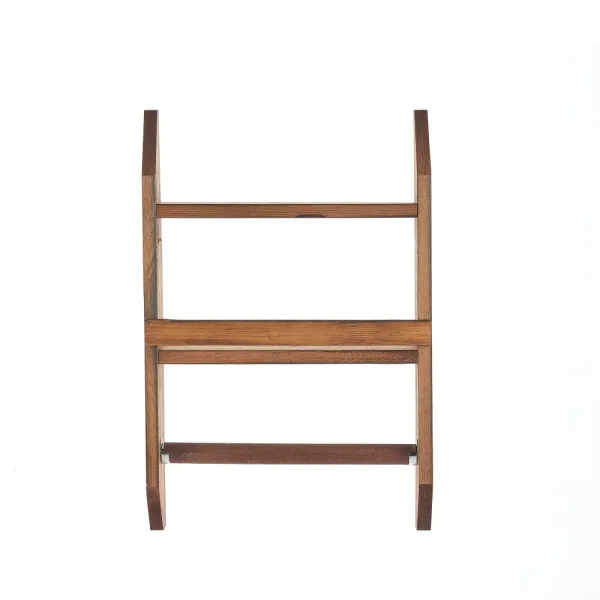 Wooden Shelf Spice Rack & Towel Hanger