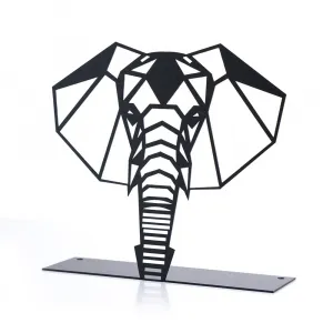 Dekoratívny predmet Elephant - Black