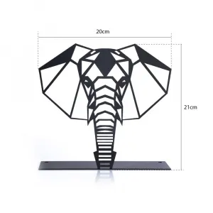Dekoratívny predmet Elephant - Black