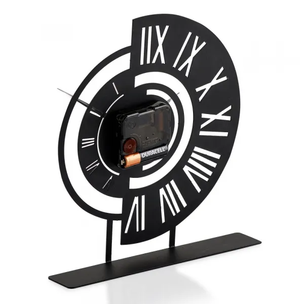 Dekoratívne hodiny Ruota - Black