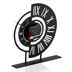 Dekoratívne hodiny Ruota - Black