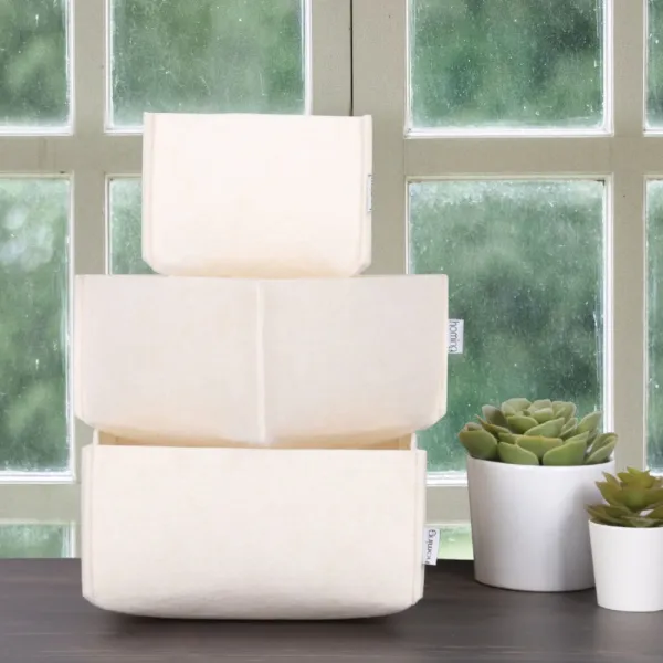 Felt Desk Organizer Set (3 Pieces) HMY - 6268