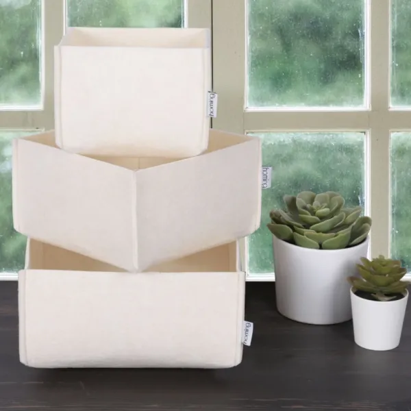 Felt Desk Organizer Set (3 Pieces) HMY - 6268