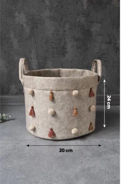 Felt Basket KALS-03778