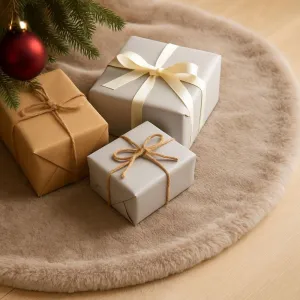 Christmas Tree Rug Yilbasi - Beige 8