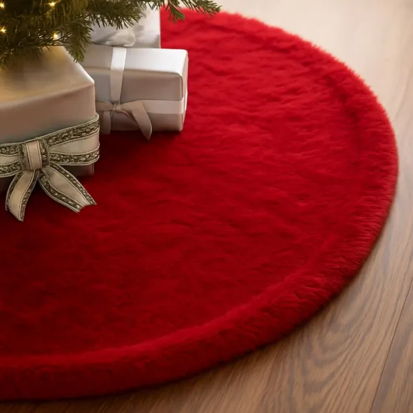 Christmas Tree Rug Yilbasi - Red 6