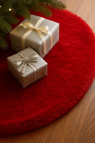 Christmas Tree Rug Yilbasi - Red 6