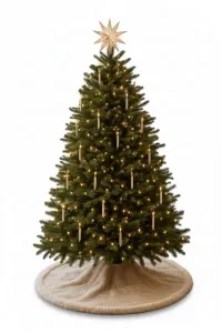 Christmas Tree Rug Yilbasi - Beige 6