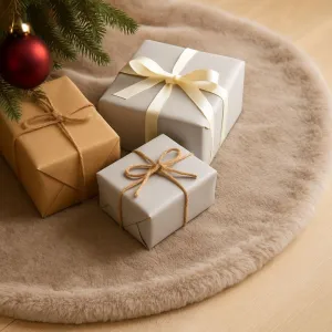 Christmas Tree Rug Yilbasi - Beige 6