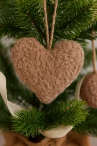 Christmas Ornament 3 Lu Set - Brown
