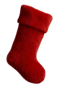 Christmas Stocking Pelush - Red