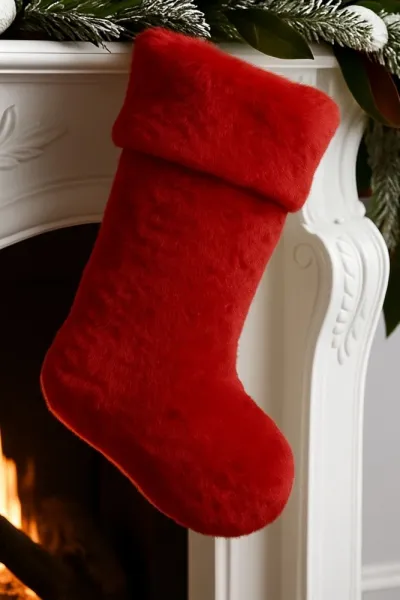Christmas Stocking Pelush - Red