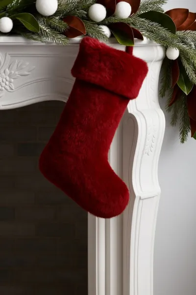 Christmas Stocking Pelush - Red