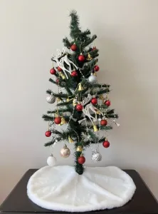 Christmas Tree Rug Pelush Christmas - Ecru