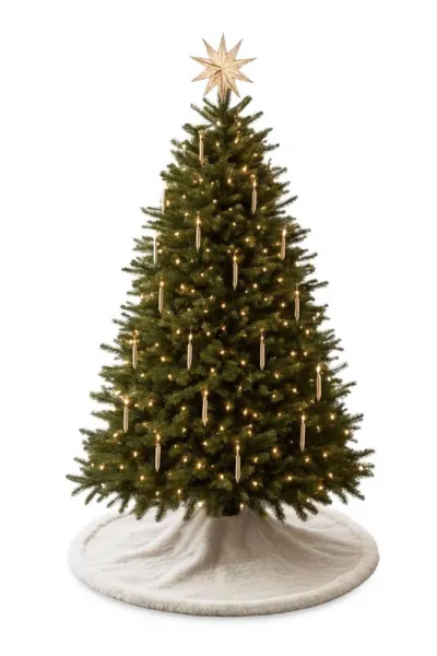 Christmas Tree Rug Yilbasi -Off White 8