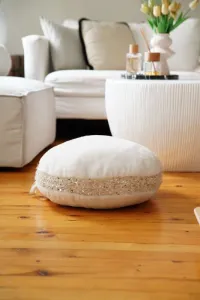 Decorative Pad Pelus - Ecru