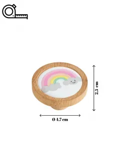 Decorative Handle Rainbow