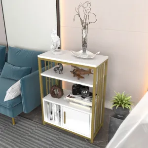 Knižnica Letos - White, Gold