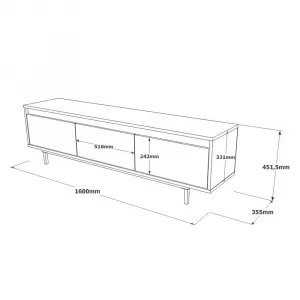 TV stolík LV1-RL
