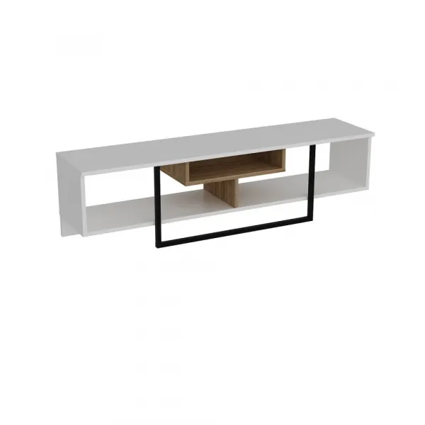 TV stolík Asal (150) - White, Ud, Black
