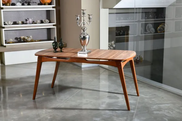 Set stola a stoličiek (5 kusov) Touch Wooden - Anthracite