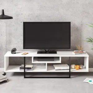 TV stolík Asal (150) - White, Black