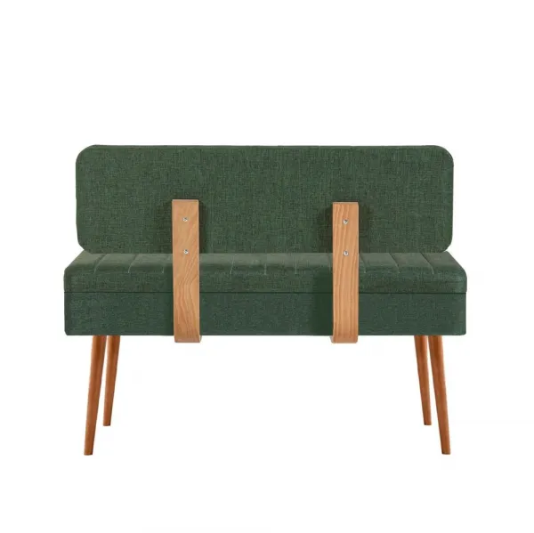 Jedálenský set s rozkladacím stolom a stoličkami (5 kusov) Vina 1070 - 4 - Atlantic, Green