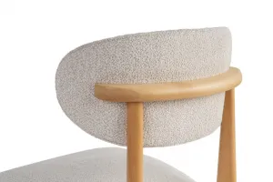 Súprava stoličiek (2 kusy) Lionte- White, Light Oak