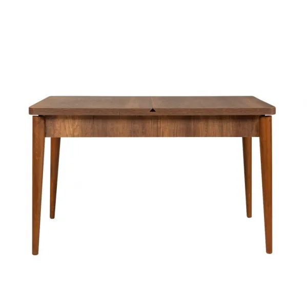 Jedálenský set s rozkladacím stolom a stoličkami (5 kusov) Vina Walnut Stone