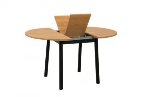 Jedálenský stôl Oliver Oak Black