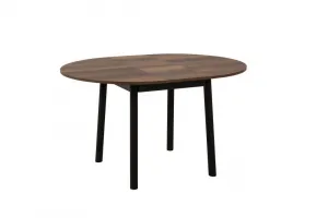 Jedálenský stôl Oliver Walnut Black