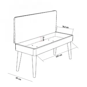 Hallway Furniture Set Vegas Sonomo - 930 - 1070