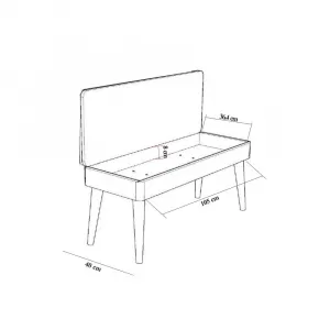 Hallway Furniture Set Filinta - 723 - 1070