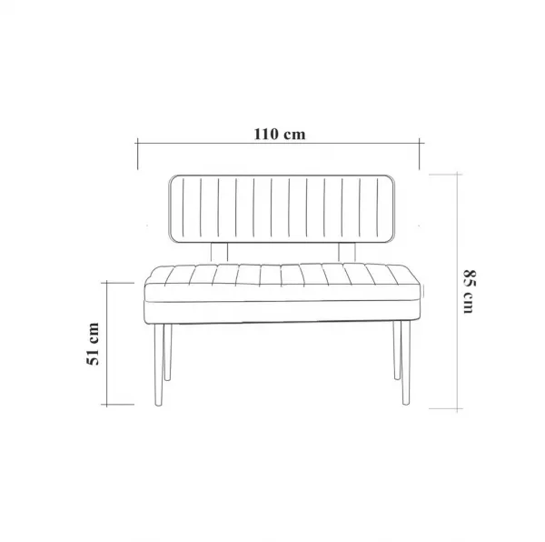 Bank Vina Bank Anthracite, Walnut