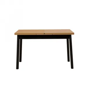 Extendable Dining Table Oliver Open - Karina Black