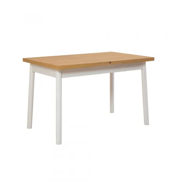 Extendable Dining Table Oliver Open - Karina White